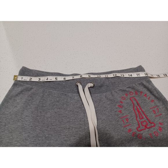Aeropostale Teens Jogger Pants Gray Size M - Picture 4 of 5